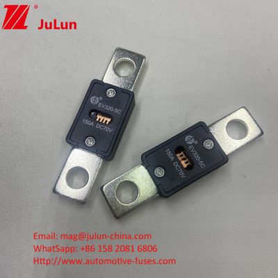Screw Bolt Mounting EV320-5X 200A 70VDC Vehicle Fuses 68*19*10mm