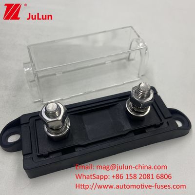 ANM Auto Fuse Holder Block With Clear Insulating Cover For 40A-500A