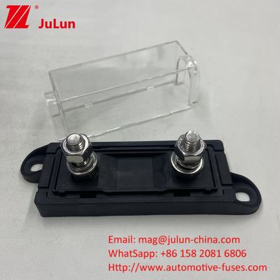 3 Amp Mega Fuse Holder Modified Vehicle Car Audio Box 1 Way Waterproof Clear Cover