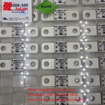 EV Automotive ASTM A202008 200A 125VDC Blade Fuses Current Rating 100A-500A