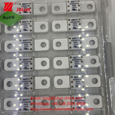 ASTM A202008 Ceramic Automotive Fuses 300A 125VDC 20KA Breaking Capacity