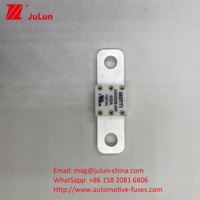 20KA Breaking A202008 ASTM 125V 150A Capacity Ceramic Automobile Fuses Screw Bolt Mounting For Automotive Fuse Safety And Reliability