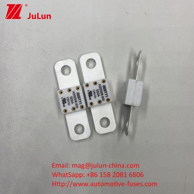 20KA Breaking A202008 ASTM 125V 150A Capacity Ceramic Automobile Fuses Screw Bolt Mounting For Automotive Fuse Safety And Reliability