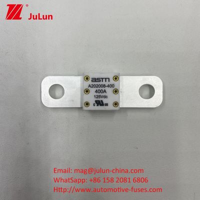 A202008 ASTM 350A 125VDC Ceramic Automotive Fuses Electrical Characteristics 1.0In 4 Hours 3.0In 10s Max Small Size for Short Circuit Protection