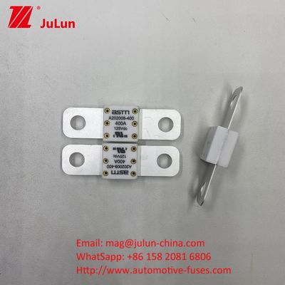 Ceramic And Metal 350A 125VDC Automotive Battery Fuse Short Circuit Protection