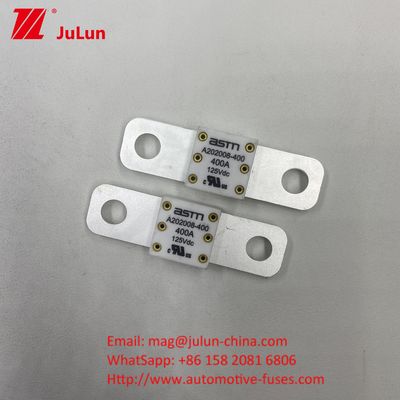 350A 125VDC Car Battery Fuse Current Rating 100A 150A 200A 250A 300A 350A 400A 500A