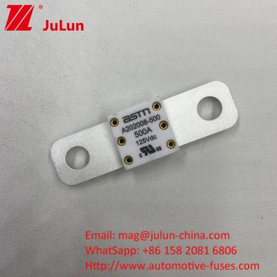 Ceramic Powerful 100 Amp 125VDC Car Battery Fuse For Heavy Vehicles