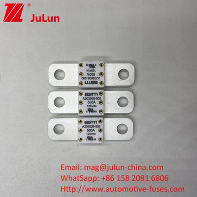 ASTM Car Battery Fuse 50.8 Distance Between 2 Holes 200A 125VDC 20KA