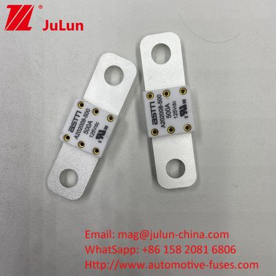 EV Ceramic Car Battery Fuse 500A 125VDC ASTM Automotive