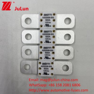 Bolt Ceramic 200A 125VDC Battery Fuse Car White Guaranteed Performance