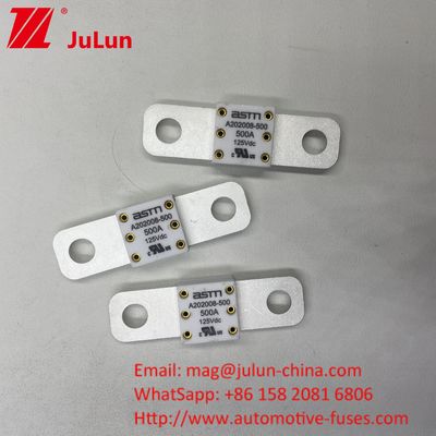Ceramic A202008 250A 125VDC  Car Battery Fuse For EV