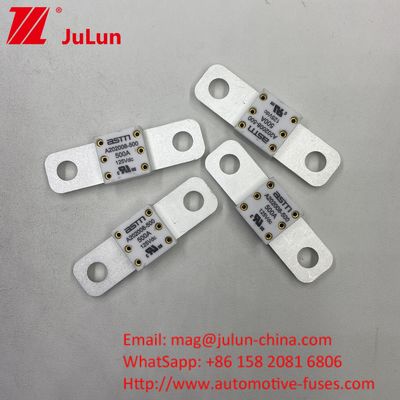 300A 125VDC ASTM M8 Bolt Car Battery Fuse Durable Long Lasting For Heavy Duty Applications
