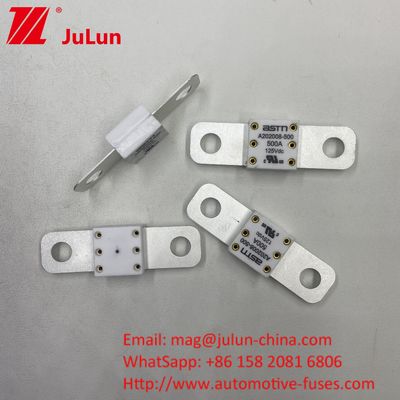 Ceramic 350A 125VDC Car Battery Fuse High Breaking Capacity Under 125Vdc