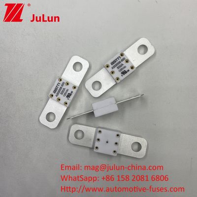 Truck 400A 125VDC Distance Between 2 Holes 50.8mm Car Battery Fuse For Elevator Communication Systems