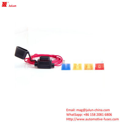 Customizable Car Waterproof Fuse Holder Plug In Fuse Rated Voltage 32V-58V