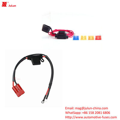 Customizable Car Waterproof Fuse Holder Plug In Fuse Rated Voltage 32V-58V