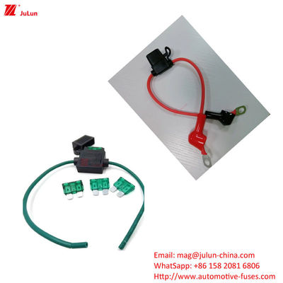 Automobile Waterproof Automotive Fuse Holder Pure Copper Oxygen Free Wire Core Material