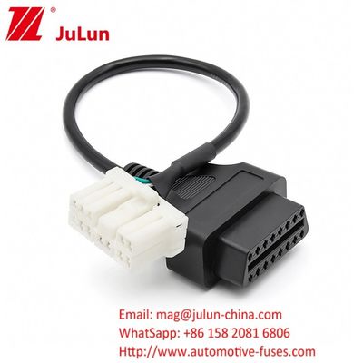 12 Pin Car Wiring Harness Diagnostic Conversion Cable For Tesla Model S/X OBD2