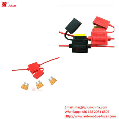 Automobile Waterproof Plug Fuse Holder Durable Dustproof Protection Circuit Performance