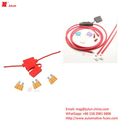 Automotive Waterproof Fuse / Seat Terminal Material Tinned Copper Durable Reliable