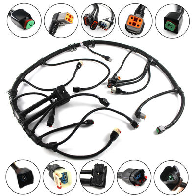 Customizable Car Cable Excavator Parts Diesel Engine Engine Wire Harness