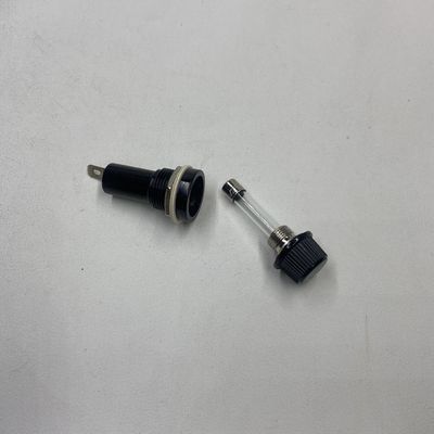 6*30mm Panel Mounted Fuse Holder Knob Type Waterproof Design For Machinery