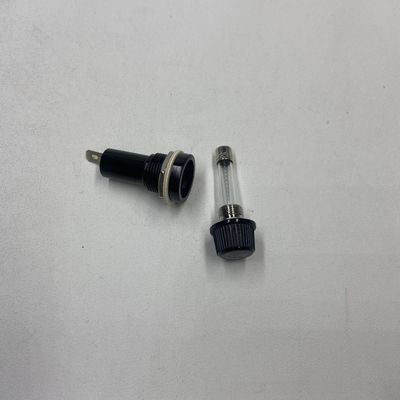 6*30mm Panel Mounted Fuse Holder Knob Type Waterproof Design For Machinery