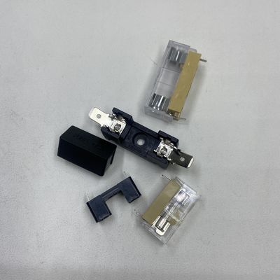 PCB Fuse Holder Designed for 5*20mm 6*30mm Ceramic on PCB Board Installation Flat Plate Fixation