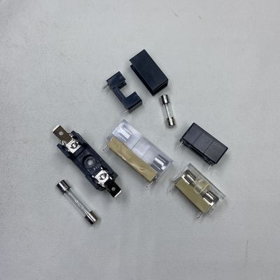 PCB Fuse Holder Designed for 5*20mm 6*30mm Ceramic on PCB Board Installation Flat Plate Fixation
