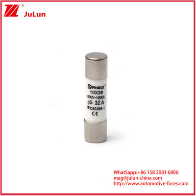 Ceramic Automotive Fuses 20A 1000VDC PV FUSE Breaking 10*38mm 14*51mm 20*65mm Capacity With Substitutional Ability 1000VDC 10A 15A 25A 30A And IEC Safety Standards