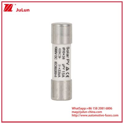 15A 1000VDC GPV Fuse 10*38  For Solar Power Systems IEC60269-6