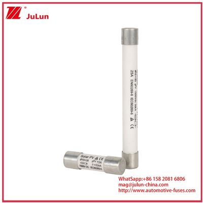 15A 1000VDC GPV Fuse 10*38  For Solar Power Systems IEC60269-6