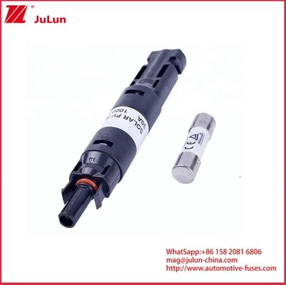 15A 1500VDC GPV  Ceramic Fuses Photovoltaic High Voltage Tubular