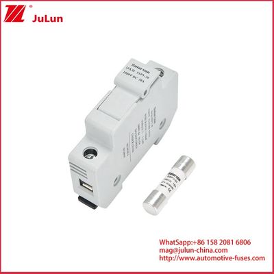15A 1500VDC GPV  Ceramic Fuses Photovoltaic High Voltage Tubular