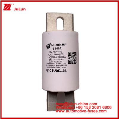 Electric Vehicle 500A 750VDC Drive Power 800A RS309-MF S  Road Tubular Ceramic  Energy Storage And Power Systems Chargers Wires Automotive Devices And Equipment 50KA