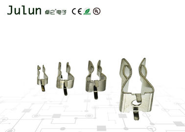 6x30 Millimeter Automotive Fuse Clips PCB Mount With Smooth Surface , Semi - Hard