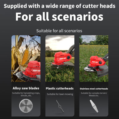Trimmer Cordless Lawnmower For Grass Lawn In Garden Electric Grass Cutting Green Belt Machine Family Battery