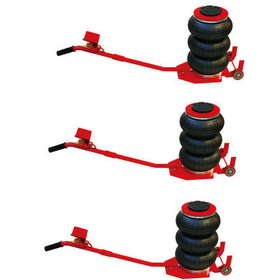 Portable Car Lifting Equipment 3 Ton Pneumatic Air Bag Jack With Folded Arm