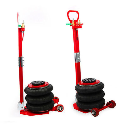 Portable Car Lifting Equipment 3 Ton Pneumatic Air Bag Jack With Folded Arm