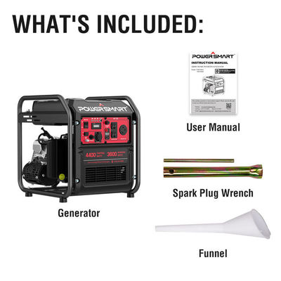 Electric Airless Sprayer Led Light Home InvertorB Portable Usa Powersmart 4400w Gas Generator For Camping