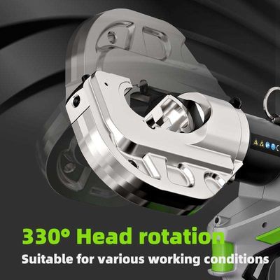 Rechargeable Electric Hydraulic Cordless Cable Crimping Tool With Battery Power Source From Suca