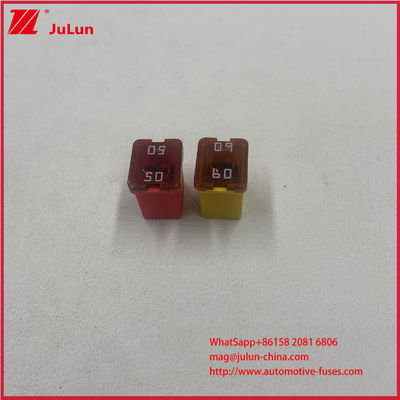 PC Cover 30A PA66SBFC-JT Fuse Cartridge Pacific Low-Amperage Plug-In Type Fuse J Case Slow Blow Auto Fuse DC32V Car Marine RV Automotive Circuit Breakers
