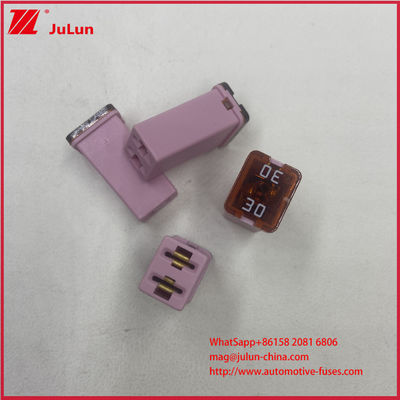 PC Cover 30A PA66SBFC-JT Fuse Cartridge Pacific Low-Amperage Plug-In Type Fuse J Case Slow Blow Auto Fuse DC32V Car Marine RV Automotive Circuit Breakers