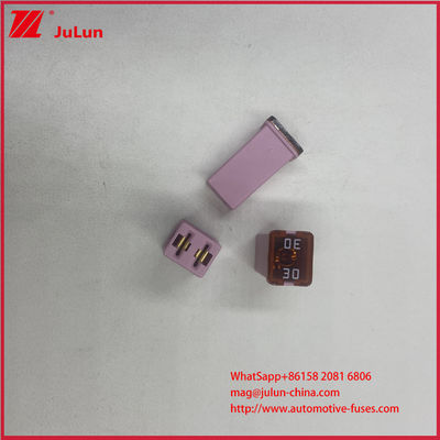 SBFC-JT 30A 32V Auto Car micro blade fuse Square Requirements Connection Fuse Box Holder Long Pin Small Internal Car Male Plug Ampere Rating