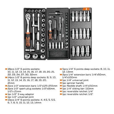 Versatile Tools Equipments Chest Tool Set Hardware 163pcs Tools