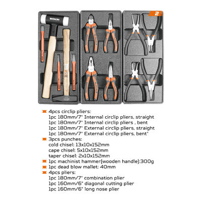 Versatile Tools Equipments Chest Tool Set Hardware 163pcs Tools