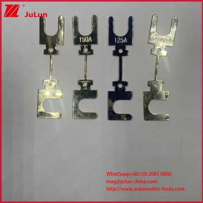 ANH ANL Copper Zinc Alloy Flat Type Car Fuse Auto Bolt On Down Fuse 32V ANS Auto Fuse Plug Automotive Fuses 20A 30A 40A 50A 60A 70A 80A 100A 125A 150A 175A 200A 32VDC ANS CAR Fuse