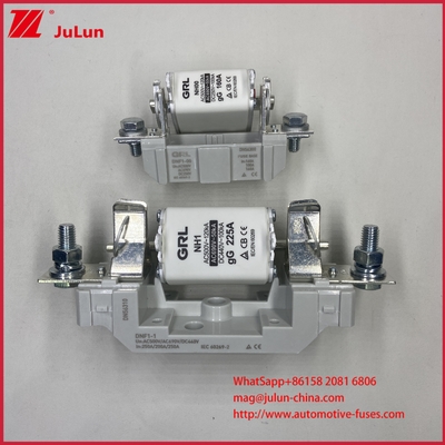 NT000 FUSE AR High Breaking 500V/690V Rated Ceramic Porcelain Melt Link Fuse 80A Low Voltage Copper Connection NH000 Fuses
