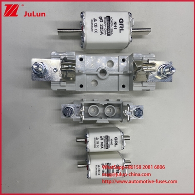 Fast Blow AR Type HRC Fuse Link AC500V 120KA Ceramic Fusible Blade Fuse NT00C/NT000 CE Certified 160A High/Low Breaking