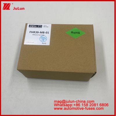 FHR39-M8-01 250ACeramic M8 Electric A201001 400A 125VDC Vehicle Fuse Versatile For Battery Storage In EV Energy Storage